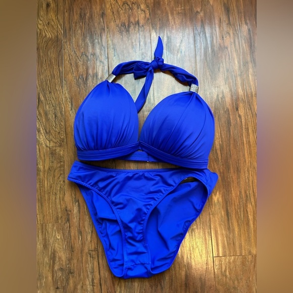 VENUS Other - VENUS ROYAL BLUE TWO PIECE VENUS BIKINI SIZE 12